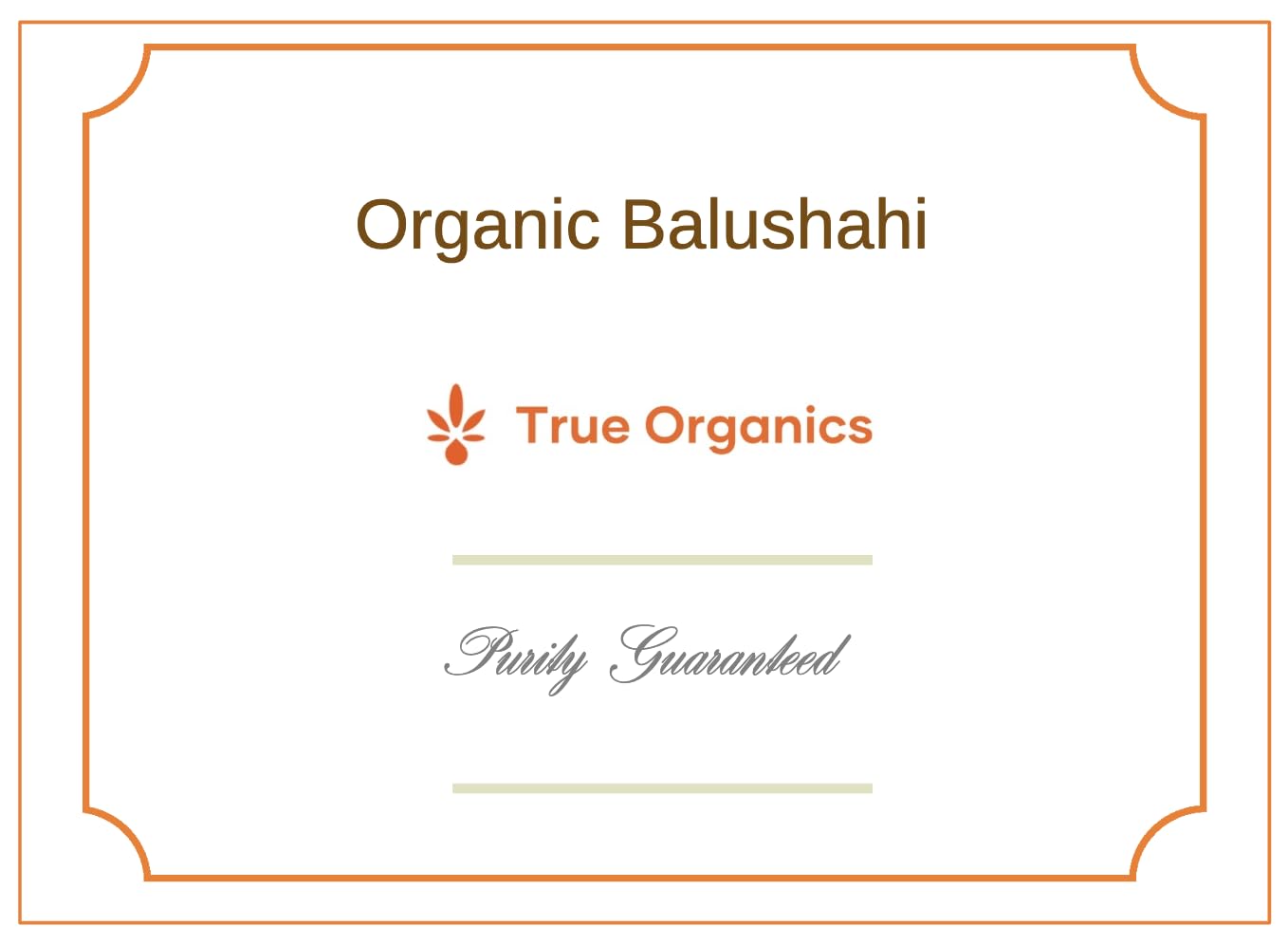 Organic Balushahi 7oz