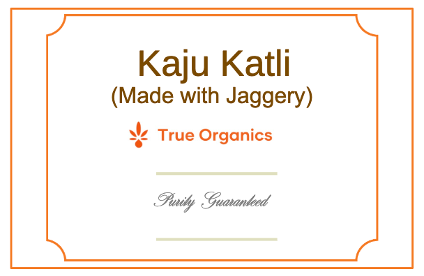 Kaju Katli (Made with Jaggery) · 9oz