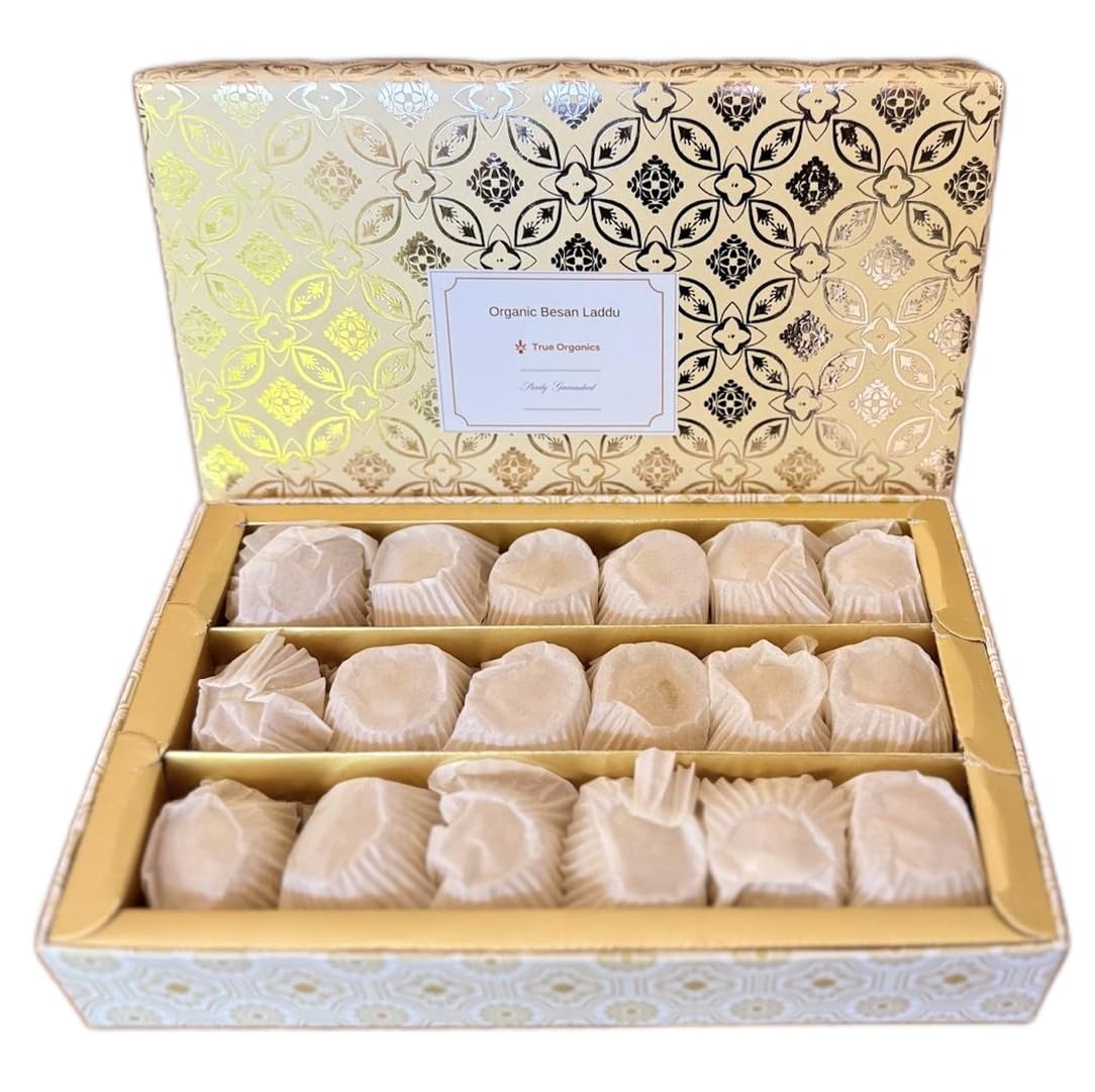 Organic Besan Laddu 16oz