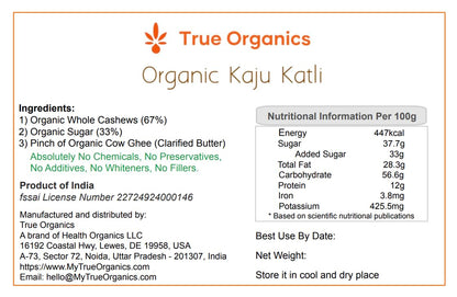 Organic Kaju Katli 13oz