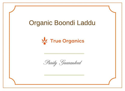 Organic Boondi Laddu 450grams