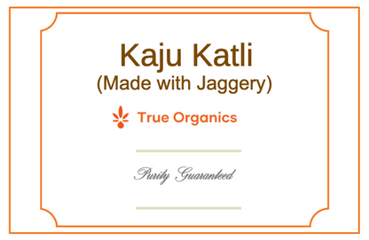 Kaju Katli (Made with Jaggery) · 9oz