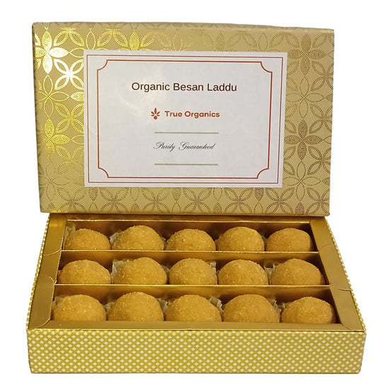 Organic Besan Laddu 16oz