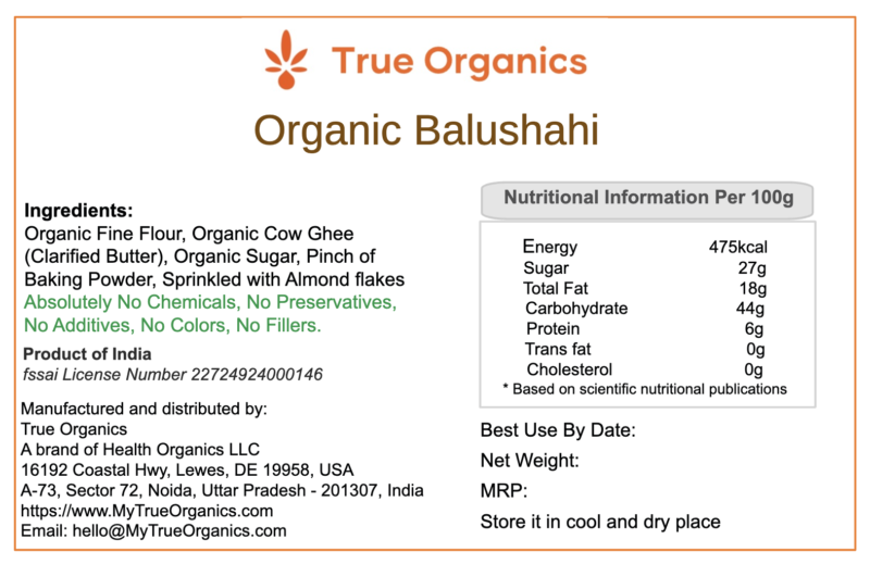 Organic Balushahi